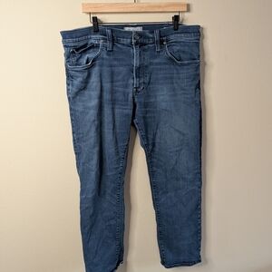 Madewell Straight Leg Jeans Mens W38 L30 Blue Mid Rise Stretch Denim